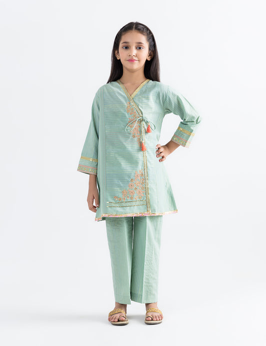 2 PIECE ANGRAKHA EMBROIDERED SUIT
