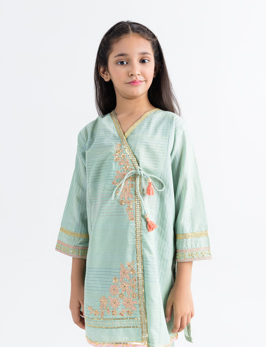 2 PIECE ANGRAKHA EMBROIDERED SUIT