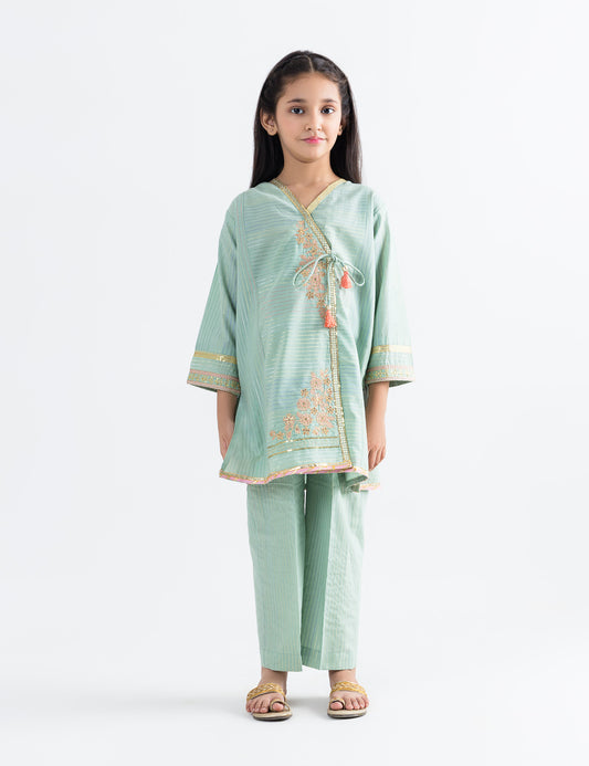 2 PIECE ANGRAKHA EMBROIDERED SUIT