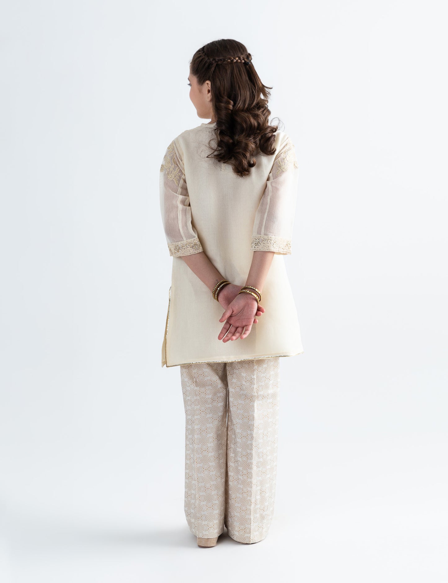 2 PIECE ETHNIC EMBROIDERED SUIT