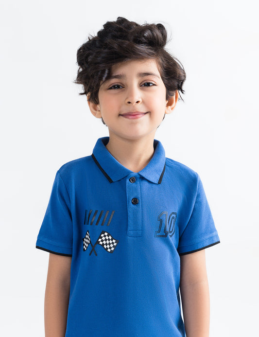PRINTED POLO