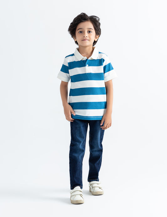 STRIPED POLO