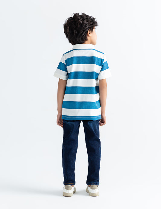 STRIPED POLO