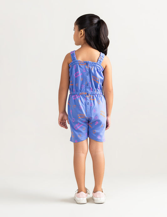 LITTLE BLOOMS PRINTED JUMPSUIT