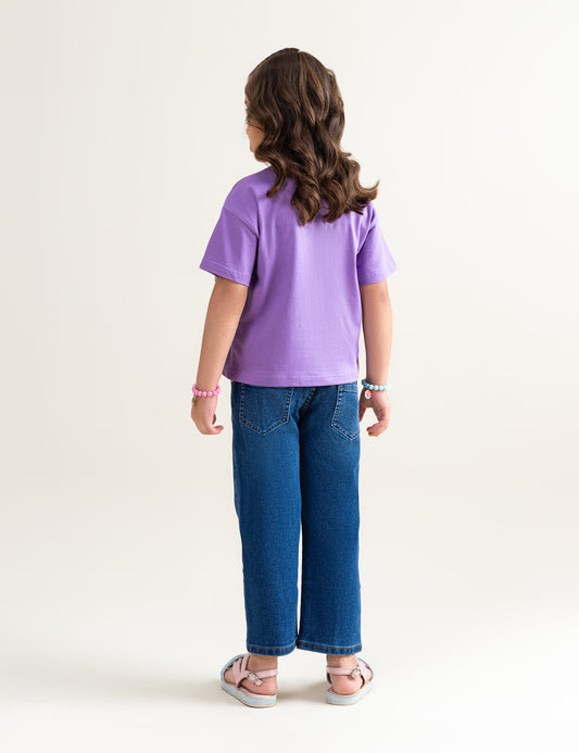 READY TO ENJOY EACH MOMENT PRINTED T-SHIRT