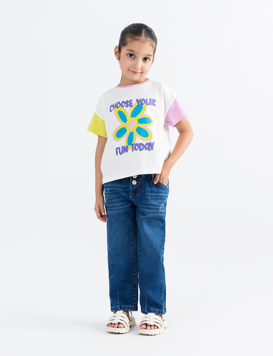 CHOOSE YOUR FUN PRINTED T-SHIRT