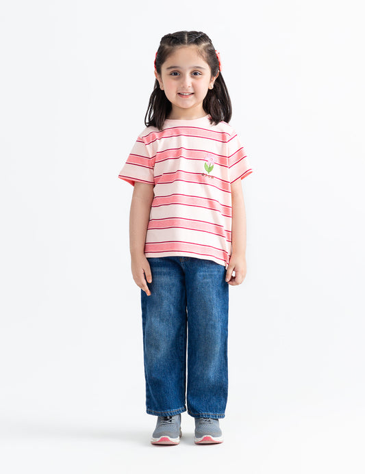 FLORAL EMBROIDERED T-SHIRT
