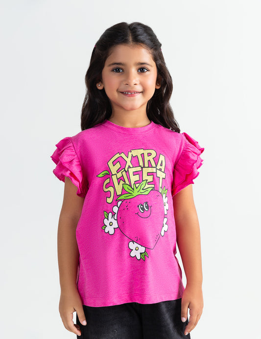 EXTRA SWEET PRINTED T-SHIRT