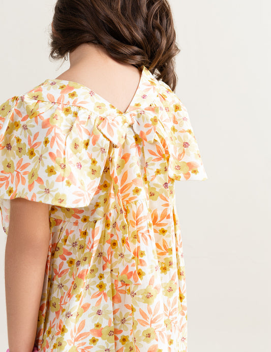 FLORAL PRINTED DRESS