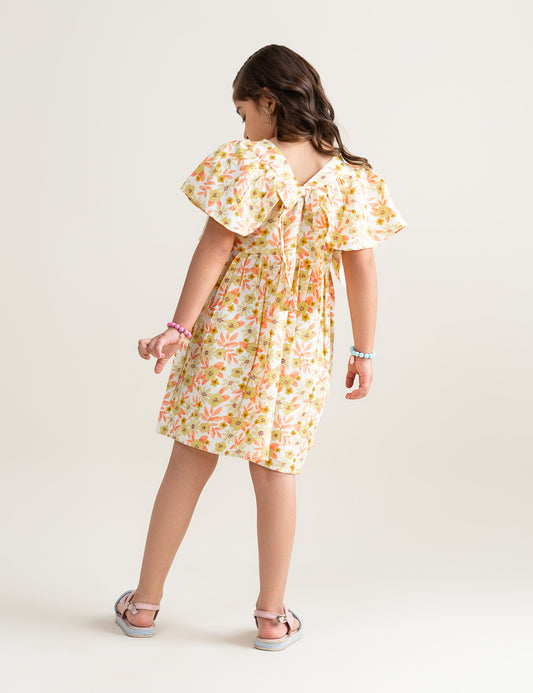 FLORAL PRINTED DRESS