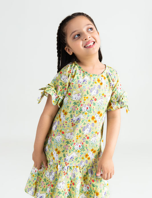 FLORAL PRINTED DRESS