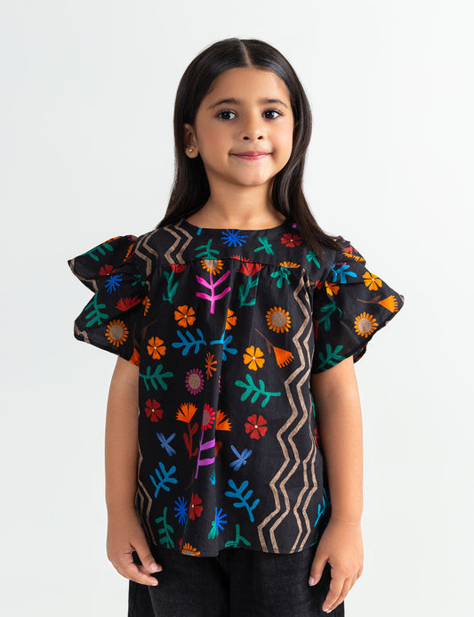 FLORAL PRINTED TOP