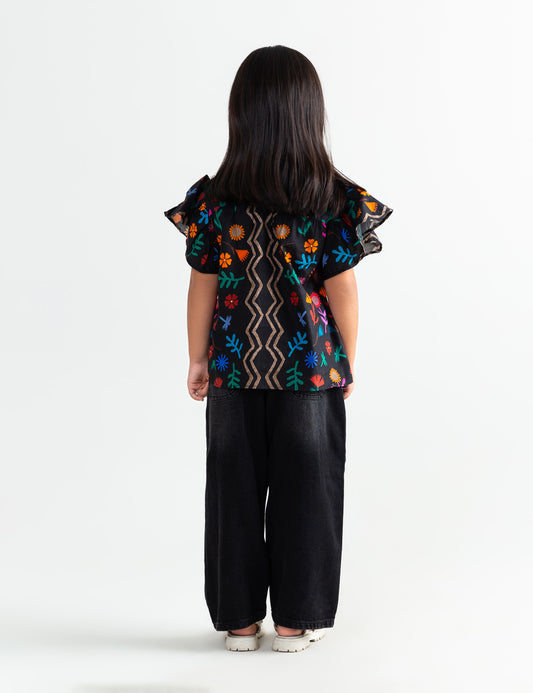 FLORAL PRINTED TOP