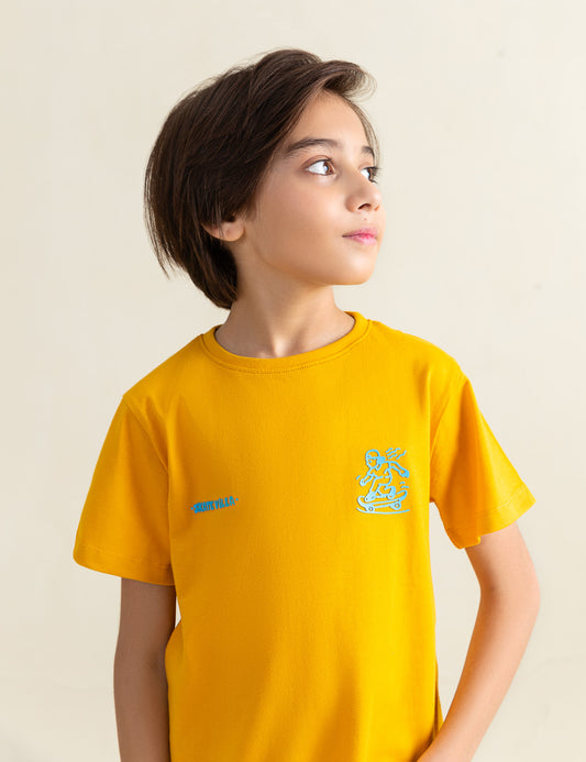 SKATE VILLA EMBROIDERED T-SHIRT