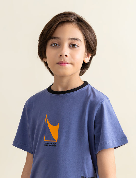 JUMP BOLDLY PRINTED T-SHIRT