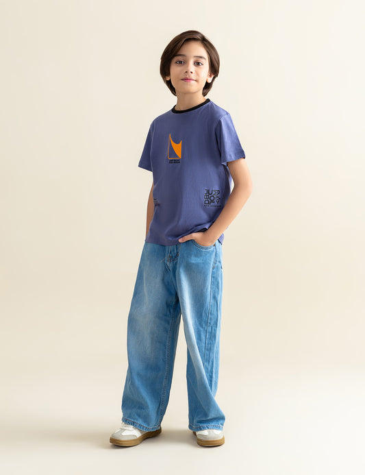 JUMP BOLDLY PRINTED T-SHIRT