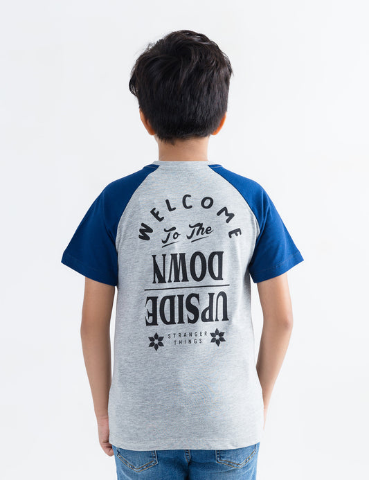 STRANGER THINGS PRINTED T-SHIRT