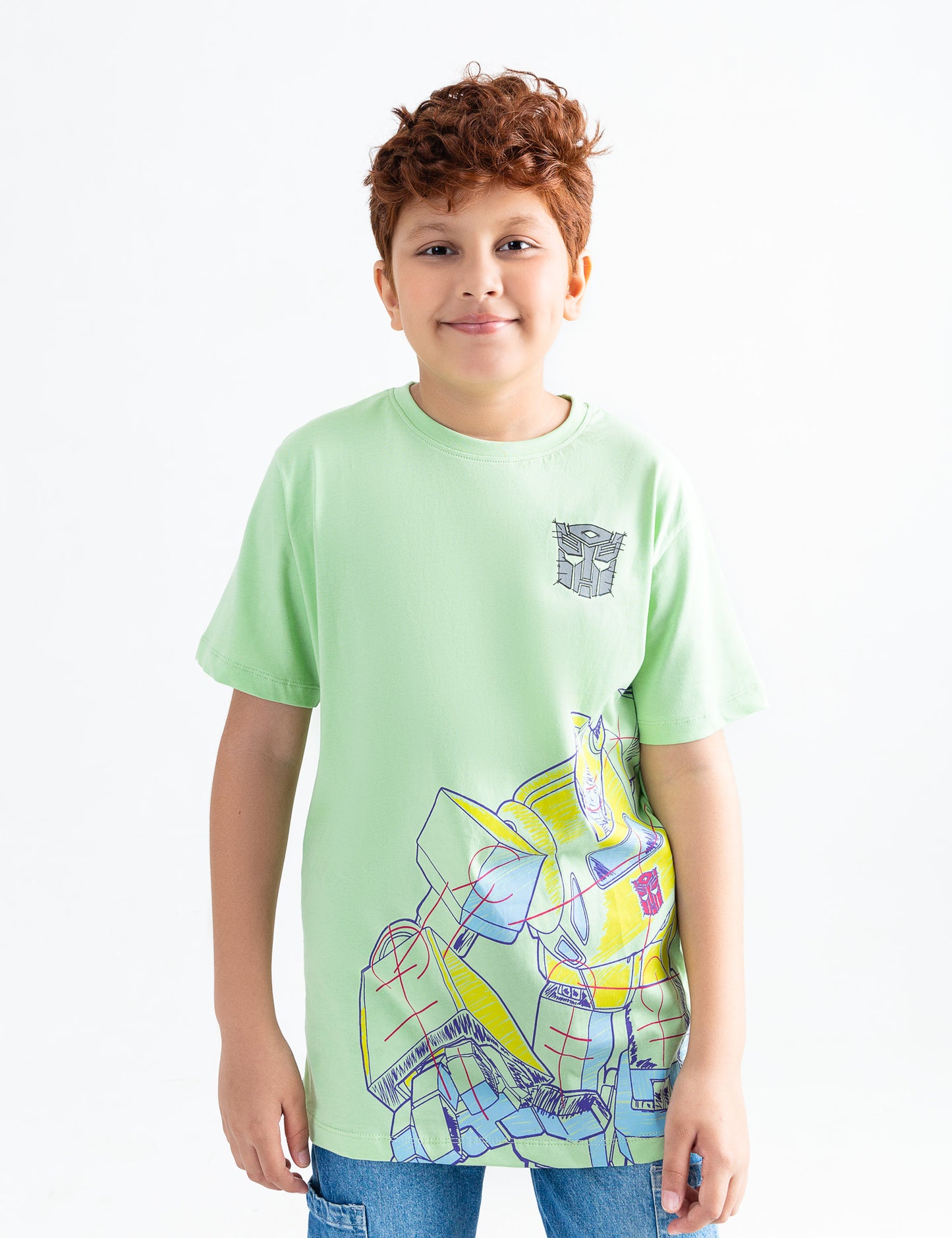 TRANSFORMERS PRINTED T-SHIRT