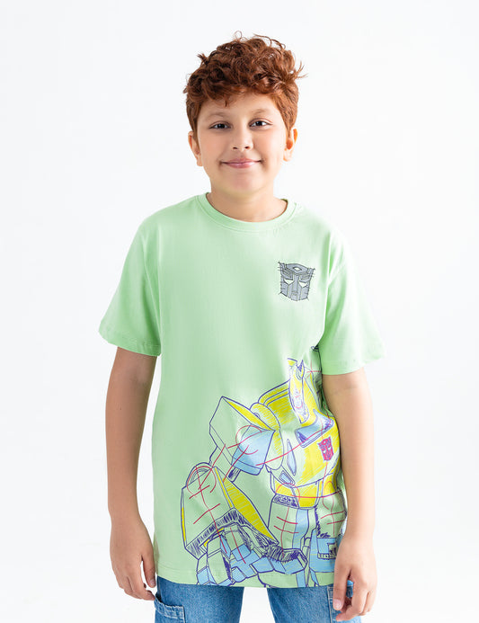 TRANSFORMERS PRINTED T-SHIRT