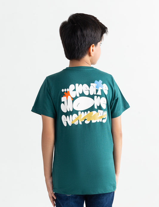 CREATE MORE EVERYDAY PRINTED T-SHIRT