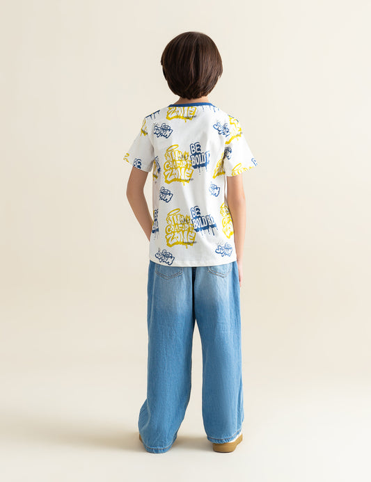 BE BOLD PRINTED T-SHIRT