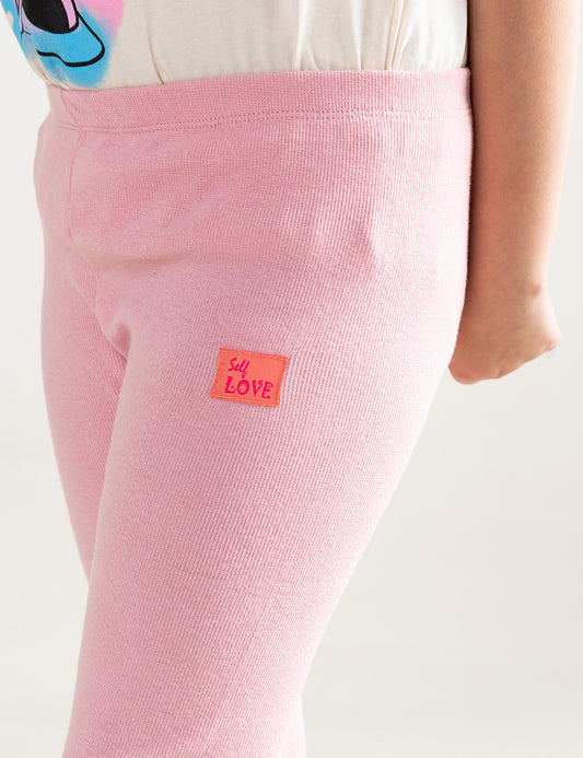 SELF LOVE PRINTED TIGHTS