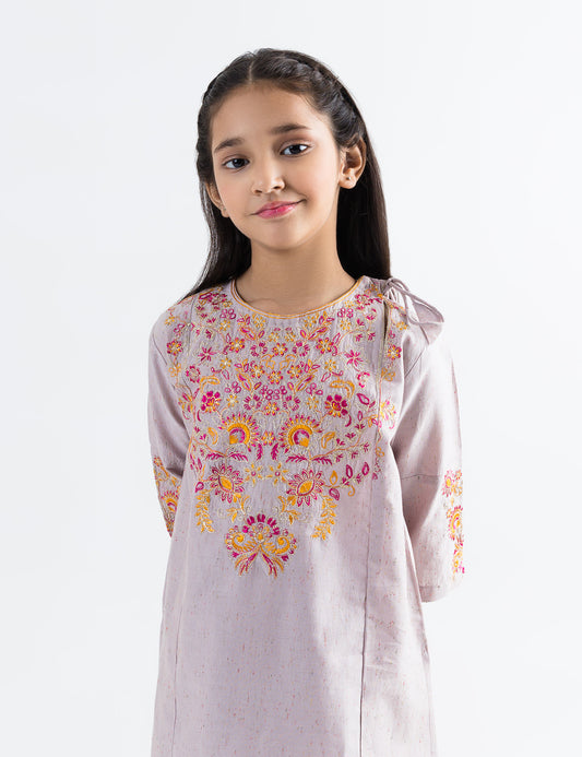 2 PIECE MULTI EMBROIDERED SUIT