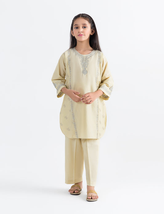 2 PIECE TILLA EMBROIDERED SUIT