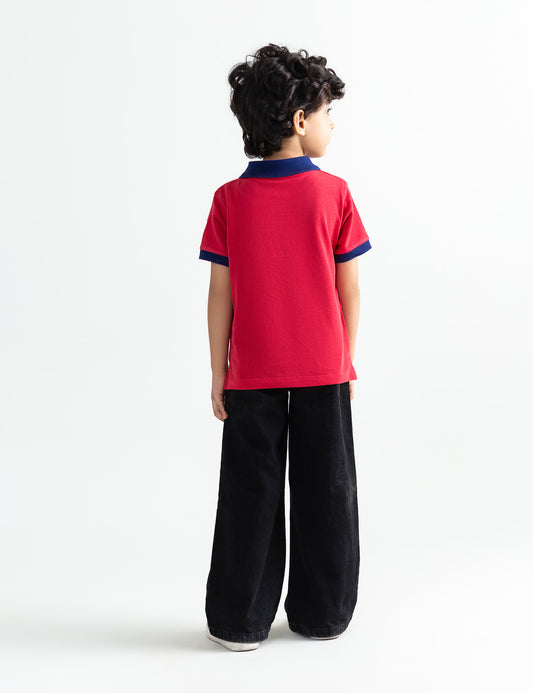 UNLIMITED FUN PRINTED POLO