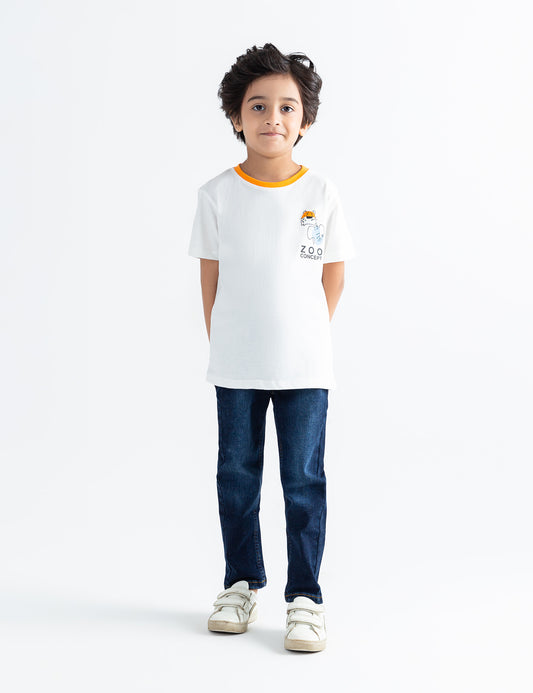 ZOO CONCEPT PRINTED T-SHIRT