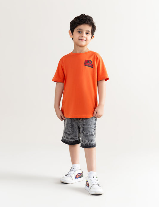 MR. STRONG PRINTED T-SHIRT