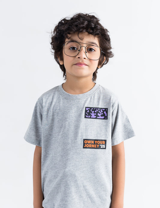 OWN YOUR JOURNEY PRINTED T-SHIRT
