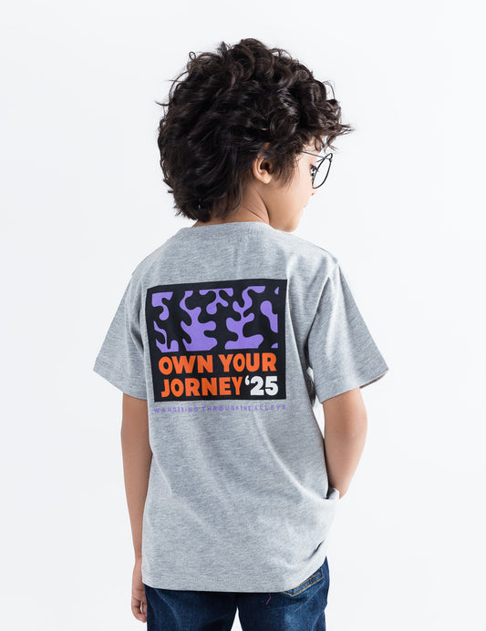 OWN YOUR JOURNEY PRINTED T-SHIRT