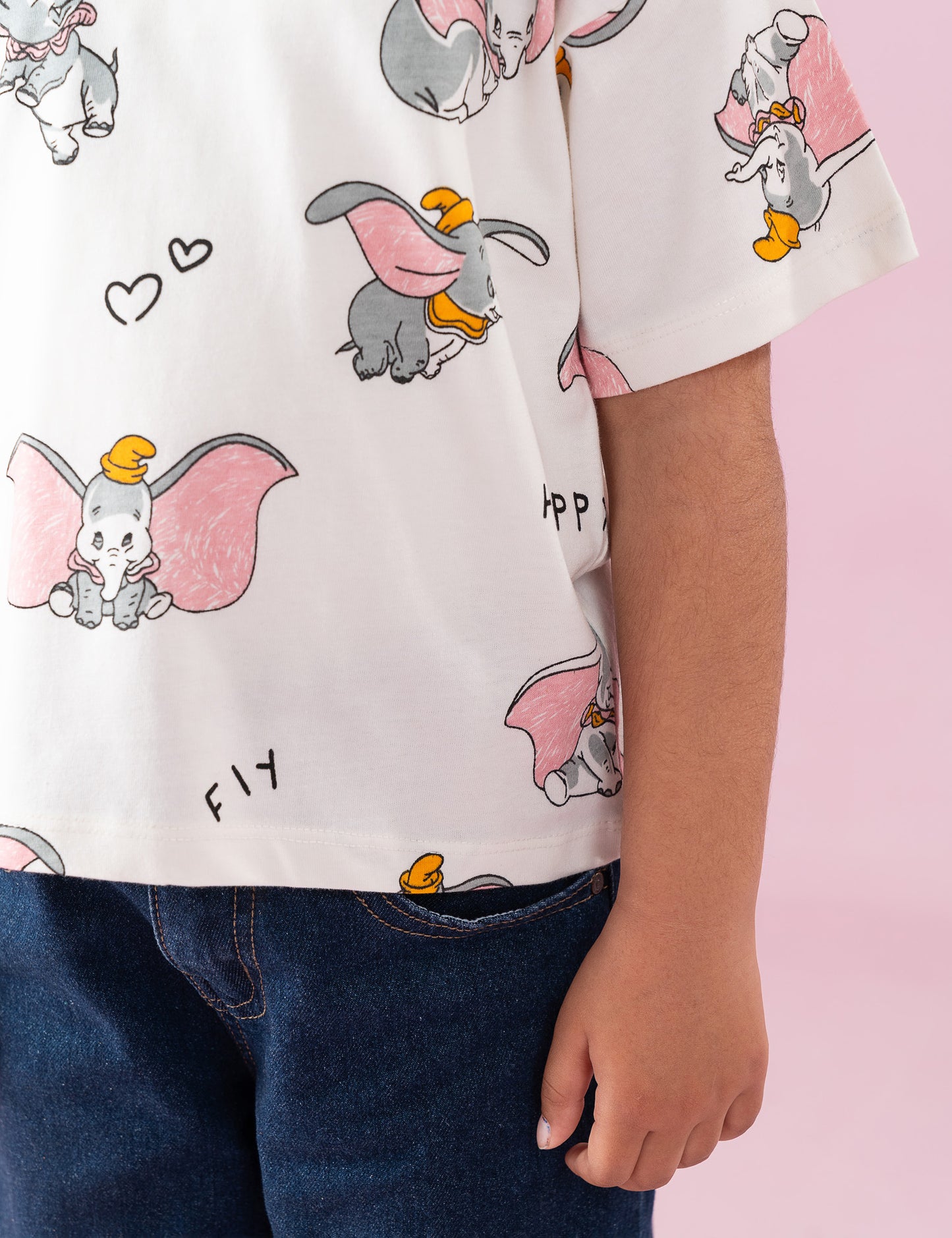 ELEPHANT PRINTED T-SHIRT