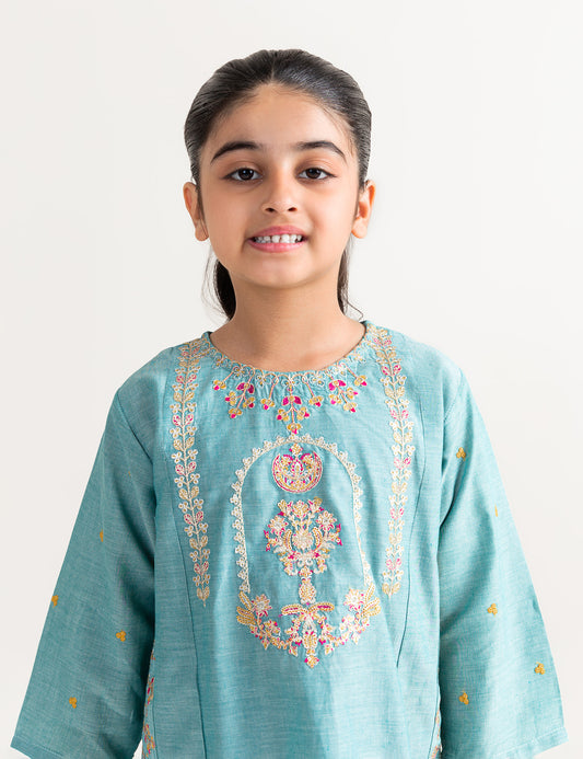 2 PIECE BLOCK PRINTED SUIT