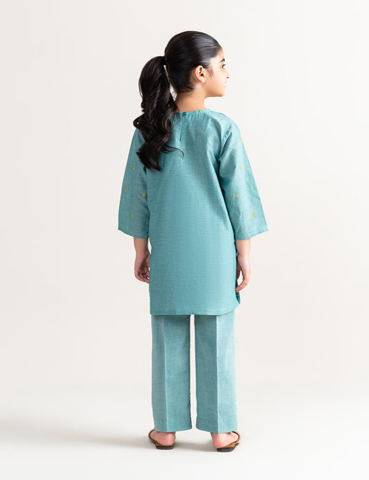 2 PIECE BLOCK PRINTED SUIT