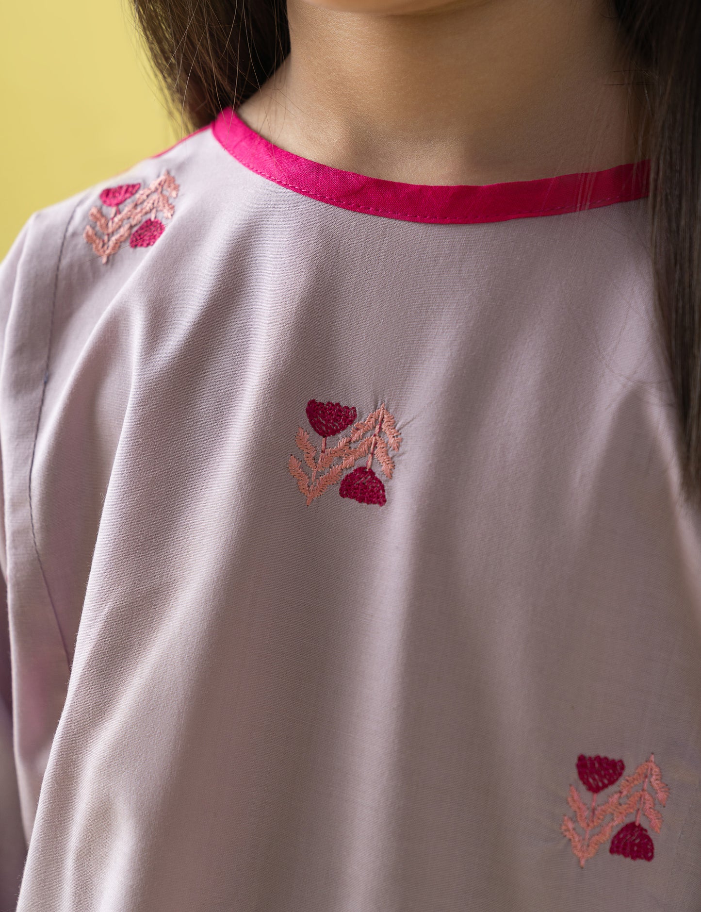 2 PIECE FUN EMBROIDERED SUIT