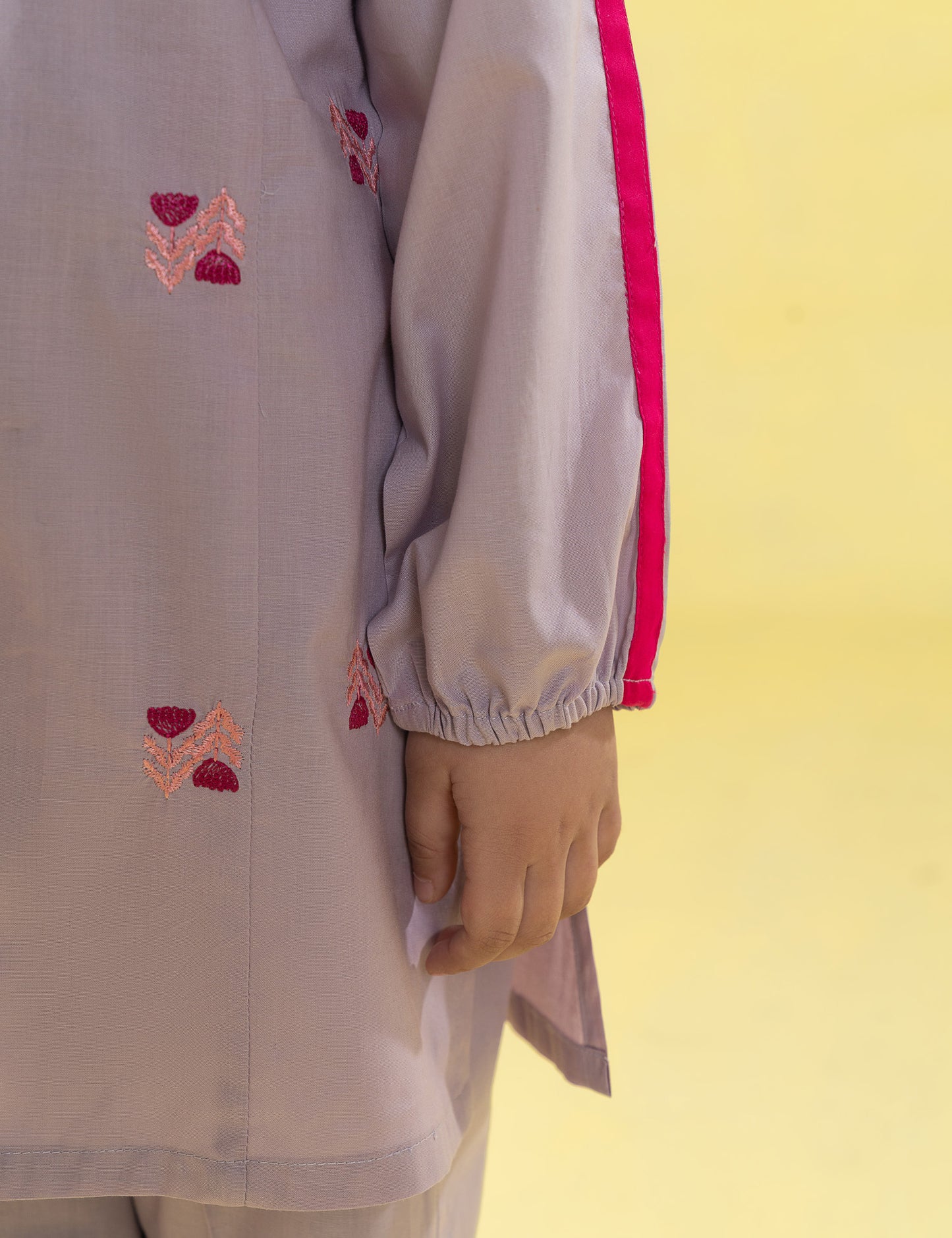 2 PIECE FUN EMBROIDERED SUIT