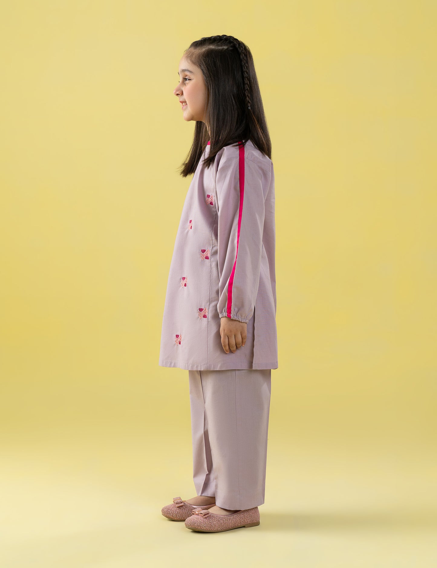 2 PIECE FUN EMBROIDERED SUIT