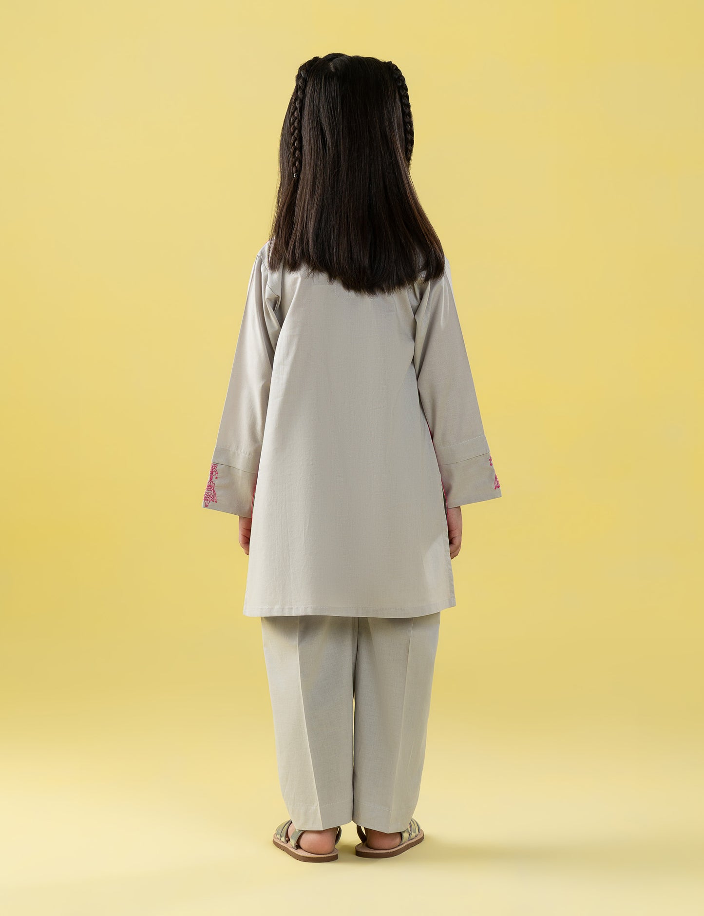 2 PIECE FUN EMBROIDERED SUIT