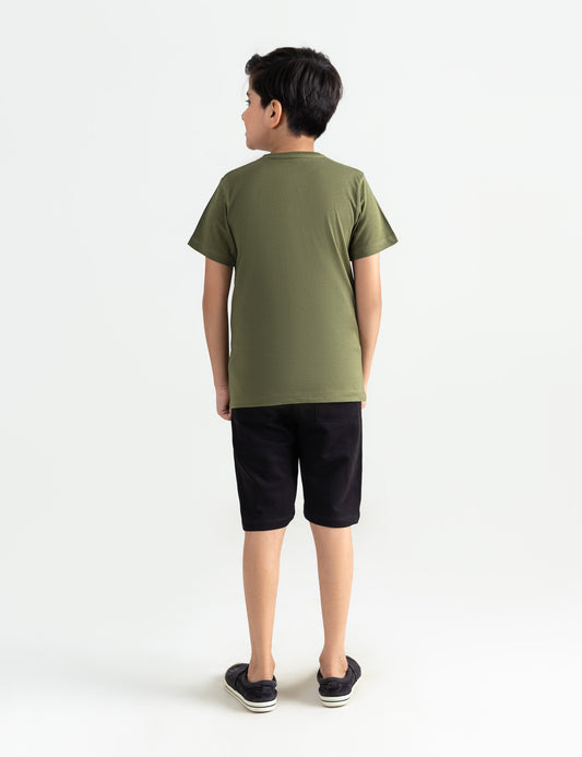 BASIC T-SHIRT WITH PATCH POCKET