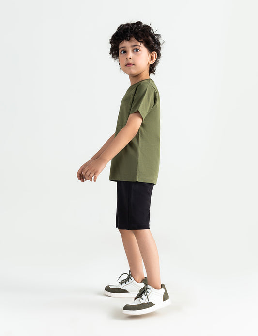 BASIC T-SHIRT WITH PATCH POCKET