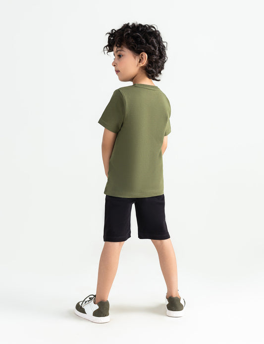 BASIC T-SHIRT WITH PATCH POCKET