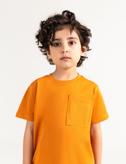 BASIC T-SHIRT WITH PATCH POCKET