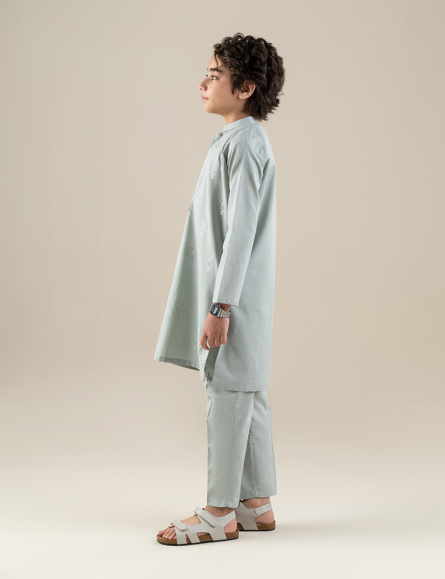 2 PIECE EMBROIDERED SUIT