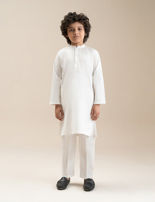 2 PIECE EMBROIDERED SUIT