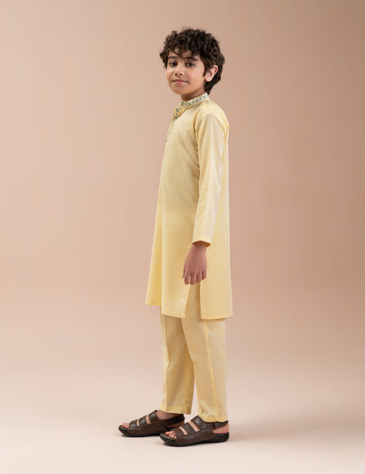 2 PIECE EMBROIDERED SUIT