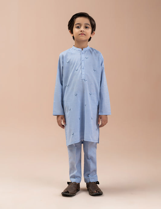 2 PIECE CLASSIC EMBROIDERED SUIT