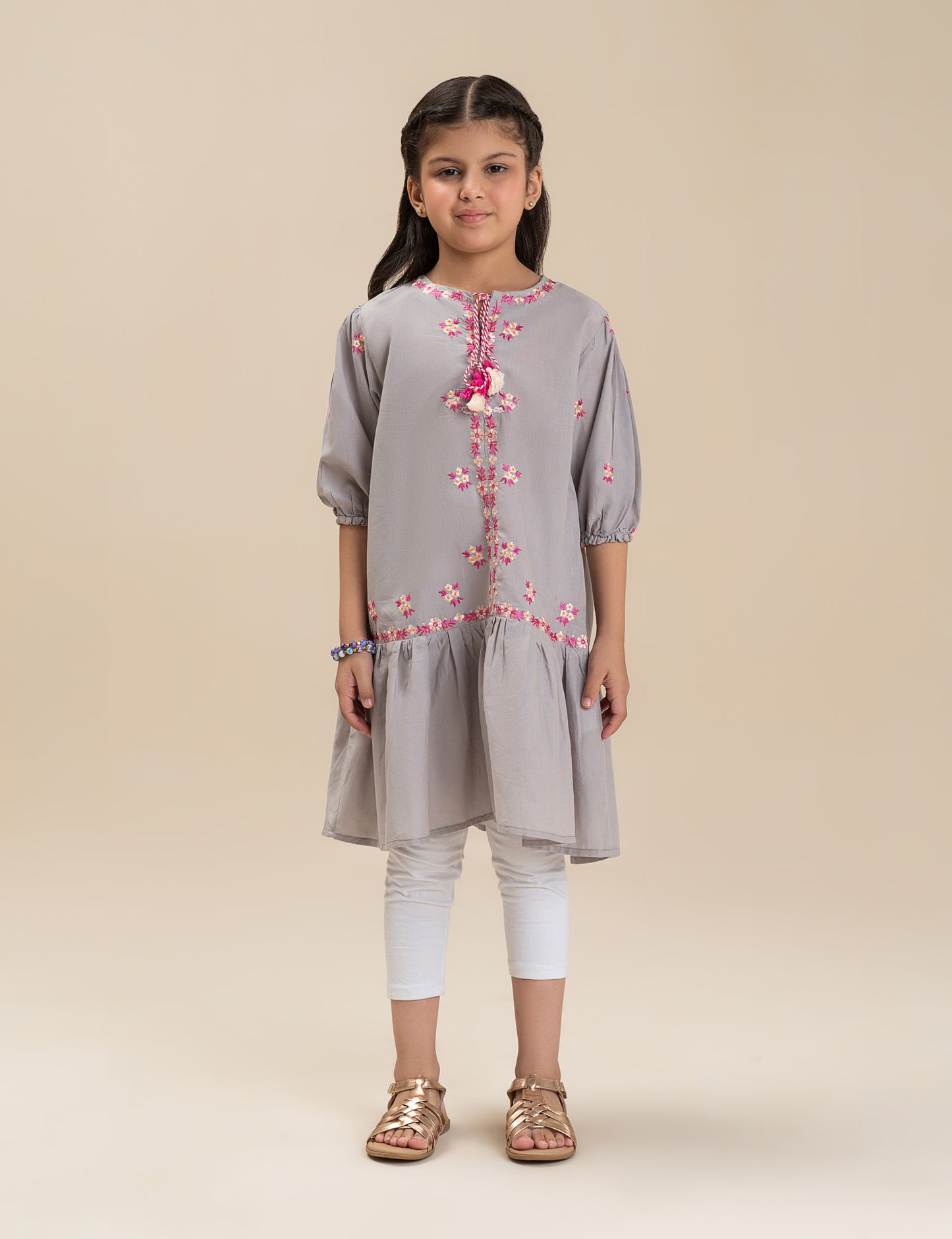 EMBROIDERED DRESS