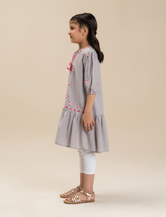 EMBROIDERED DRESS
